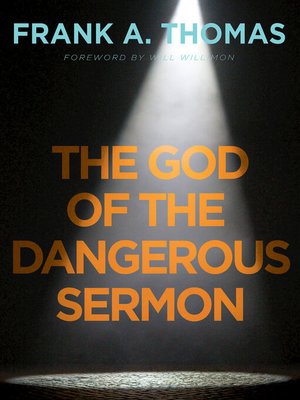 cover image of The God of the Dangerous Sermon